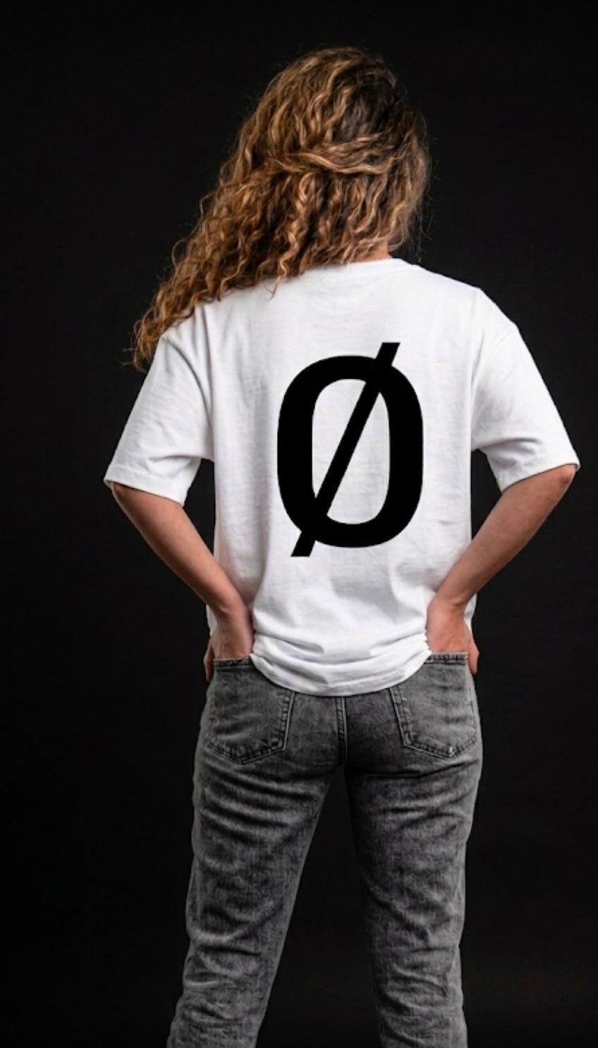 T-shirt femme oversize coton  Ømega CasaØscuro