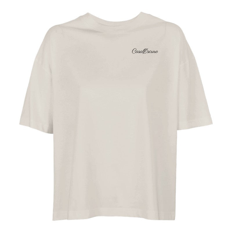 T-shirt femme ample coton en conversion bio CasaØscuro
